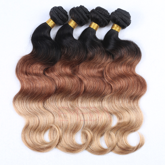 EMEDA Hair extensions Body Wave human hair color Malaysian hair bundles HW045